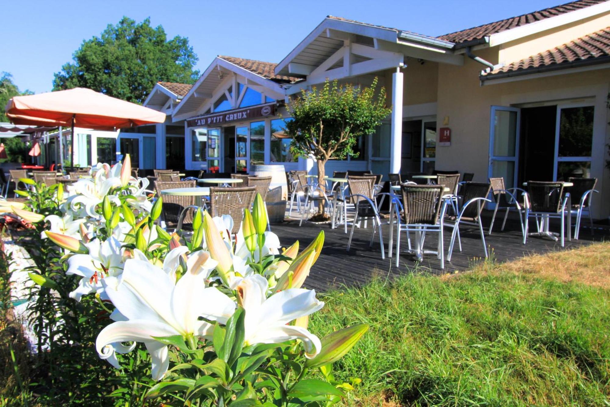 Au P'Tit Creux Des Landes Hotel Ychoux Kültér fotó
